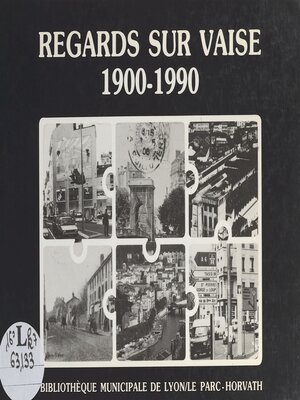cover image of Regards sur Vaise